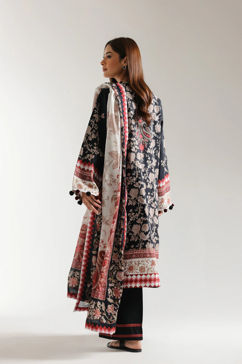 Ethnic Lawn 3 Piece Suit ETH72