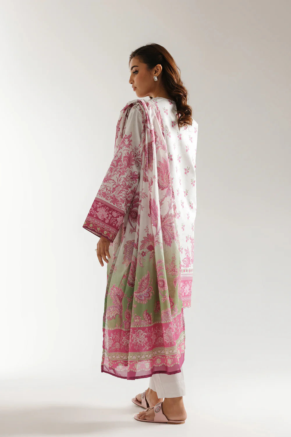 Ethnic Lawn 3 Piece Suit ETH86