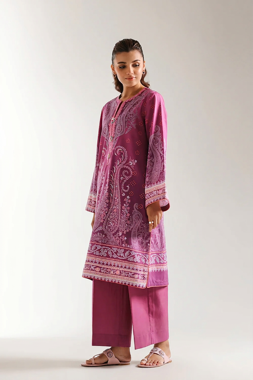 Ethnic Lawn 3 Piece Suit ETH84