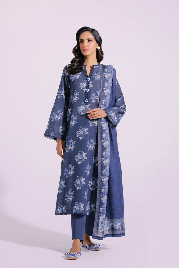 Ethnic Khaddar 3 Piece Suit ETH46