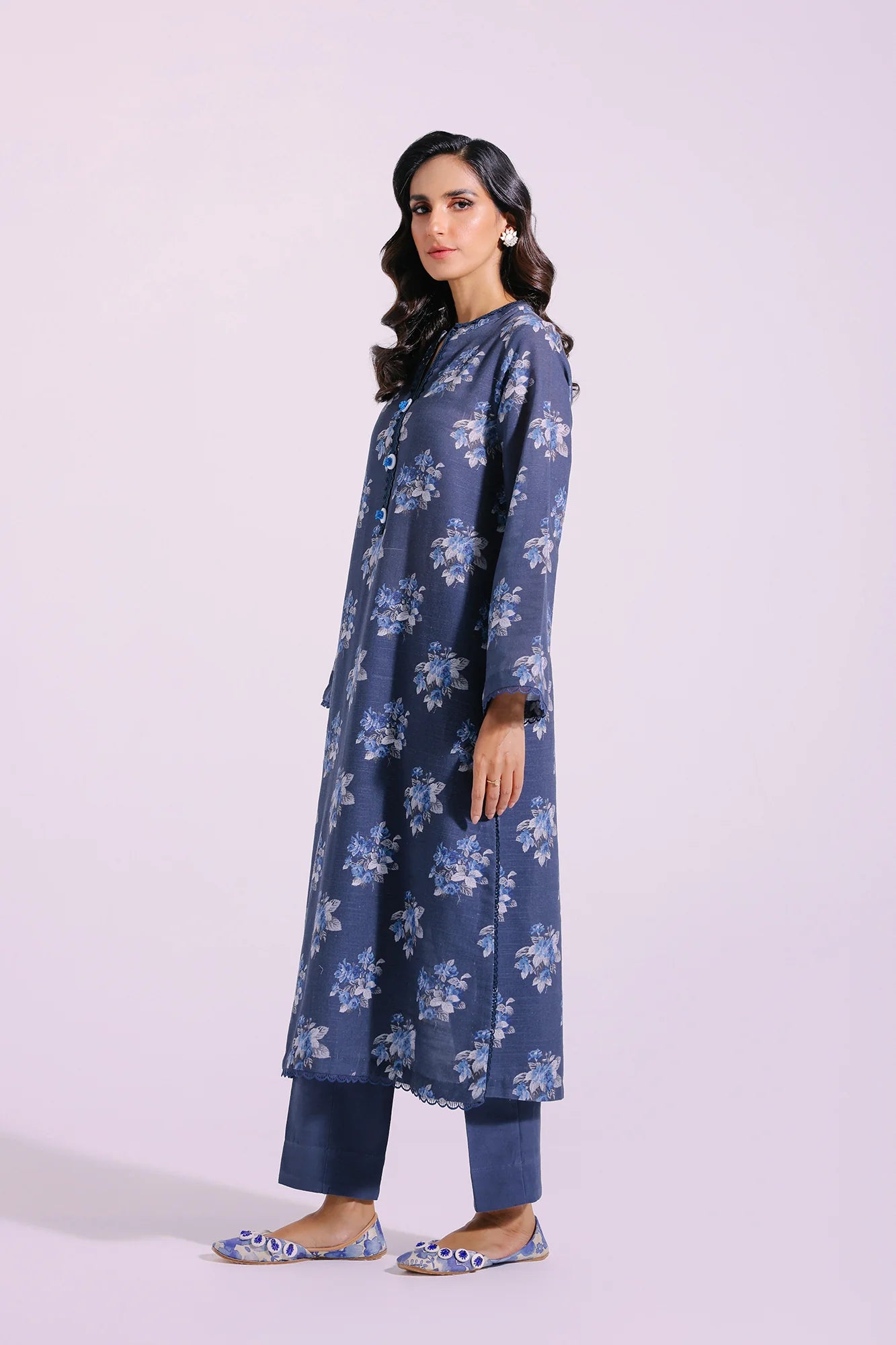 Ethnic Khaddar 3 Piece Suit ETH46