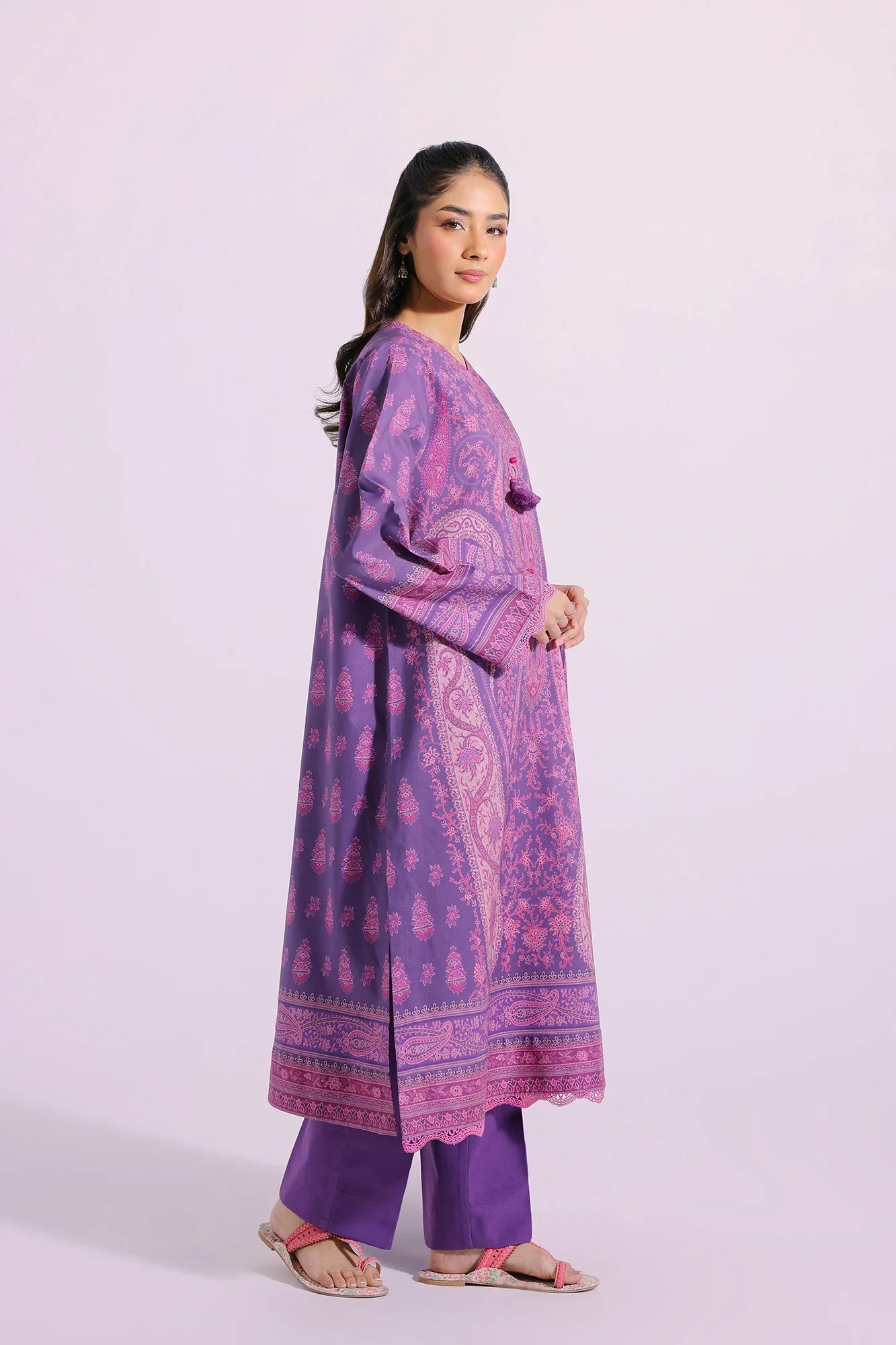 Ethnic Lawn 3 Piece Suit ETH35