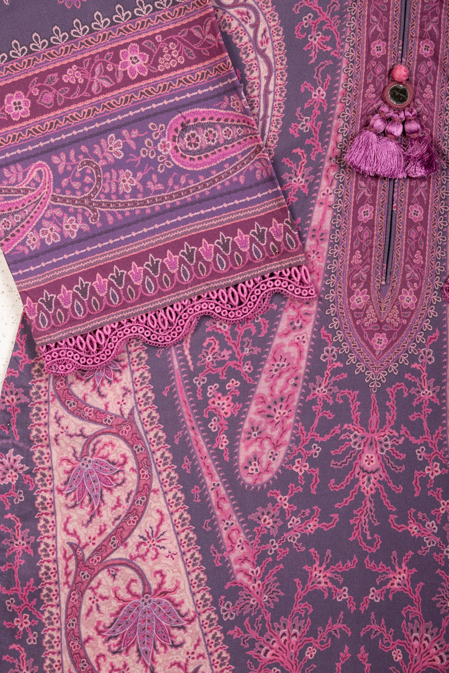 Ethnic Lawn 3 Piece Suit ETH35