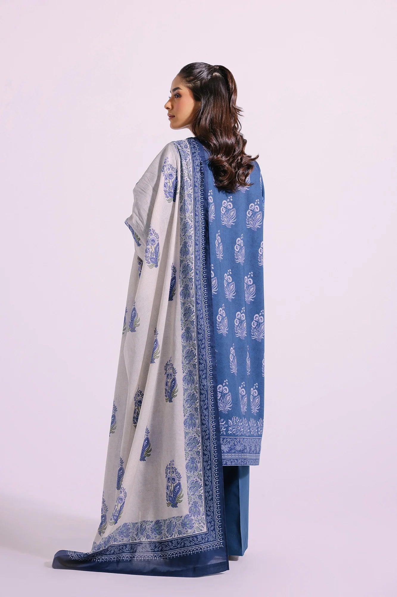 Ethnic Lawn 3 Piece Suit ETH36
