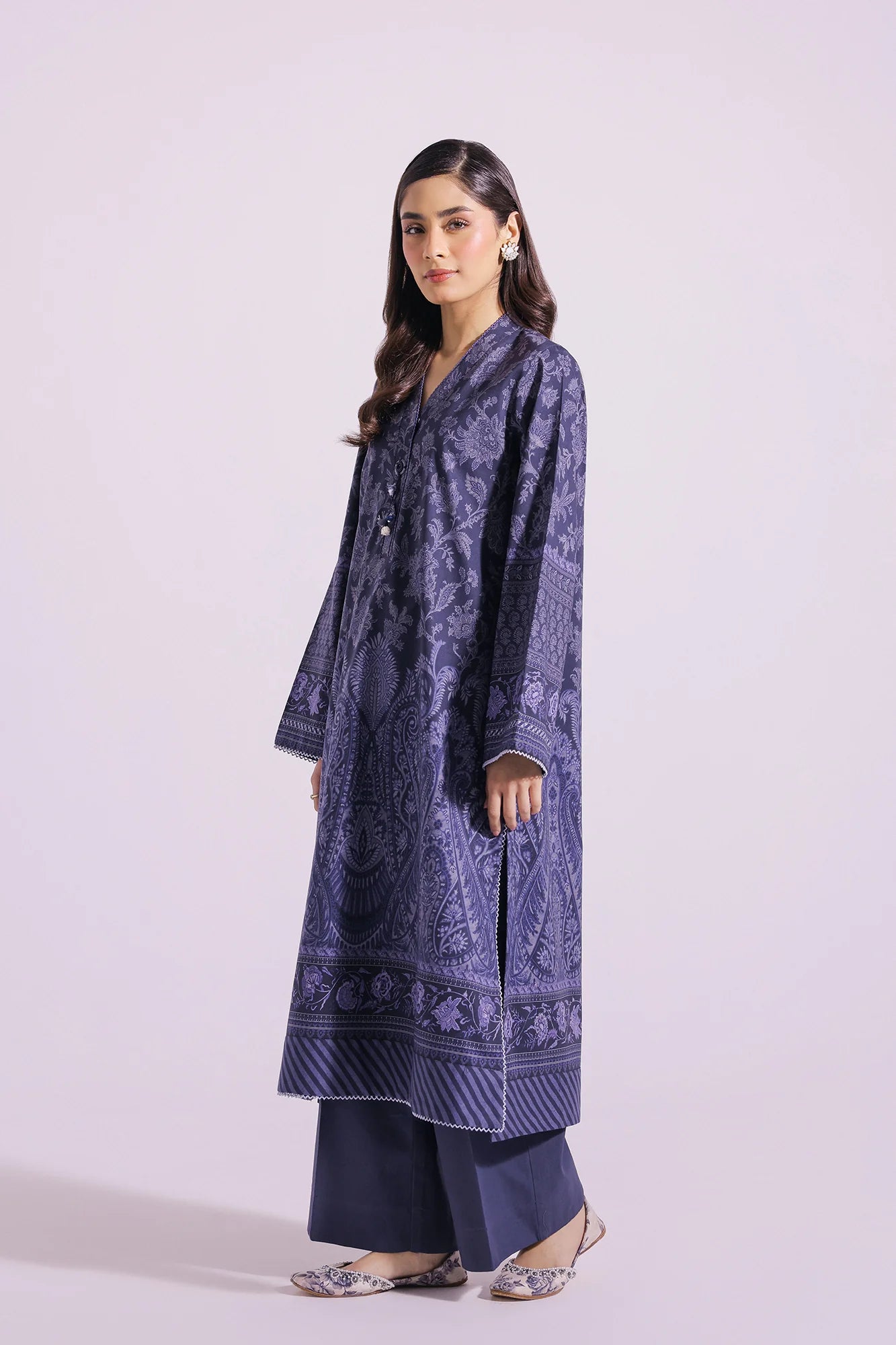 Ethnic Lawn 3 Piece Suit ETH40