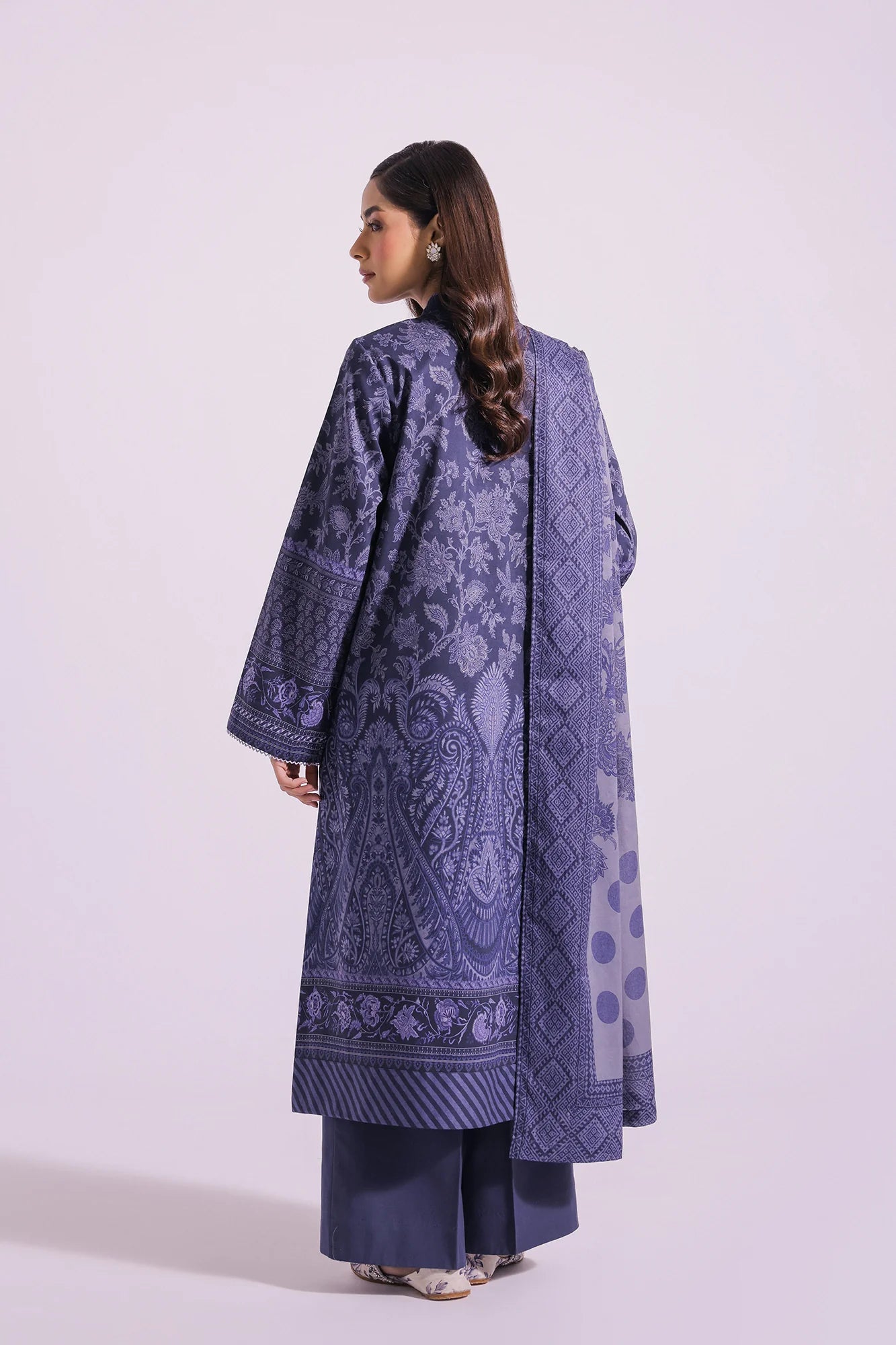 Ethnic Lawn 3 Piece Suit ETH40