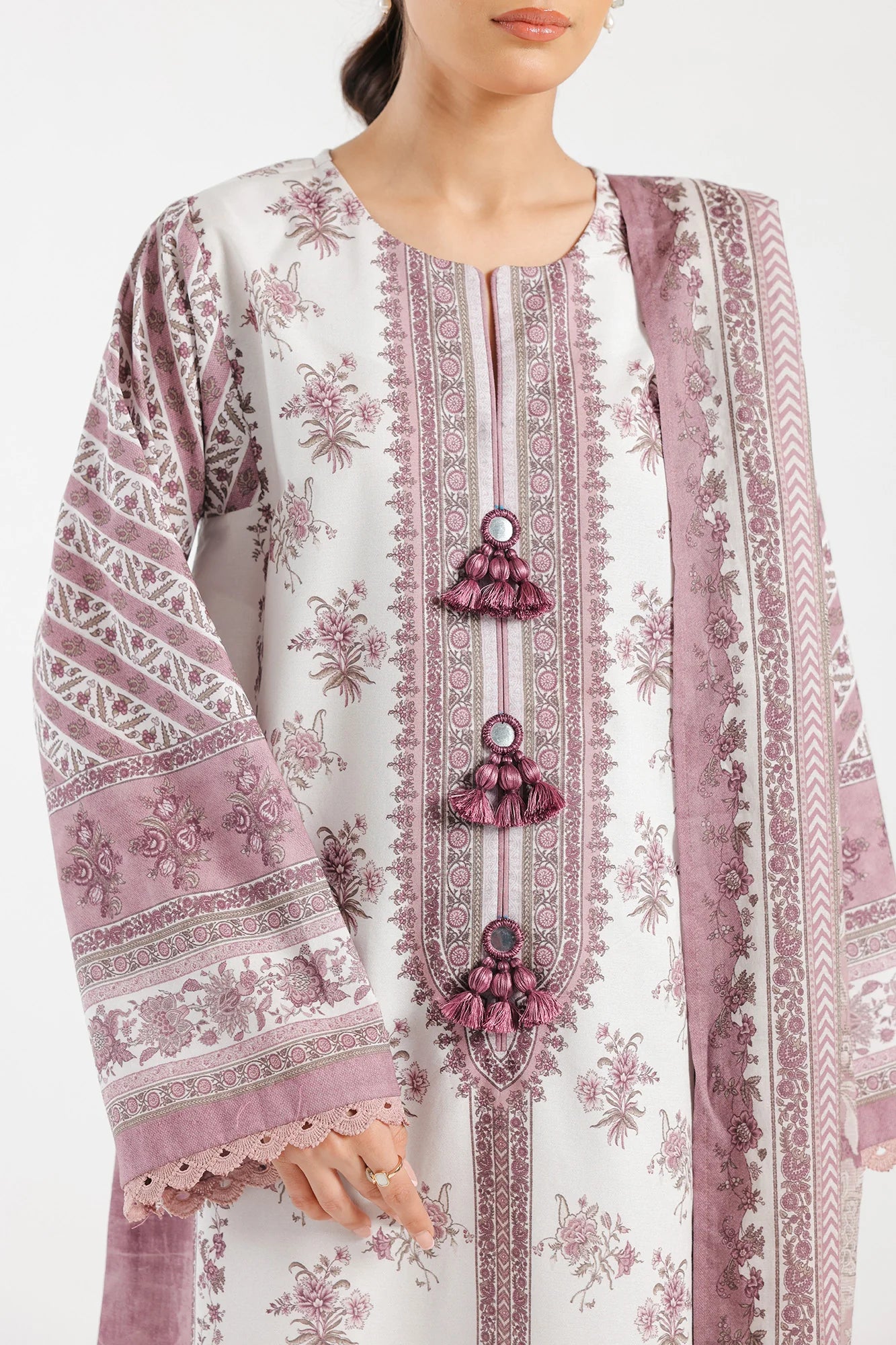 Ethnic Lawn 3 Piece Suit ETH42