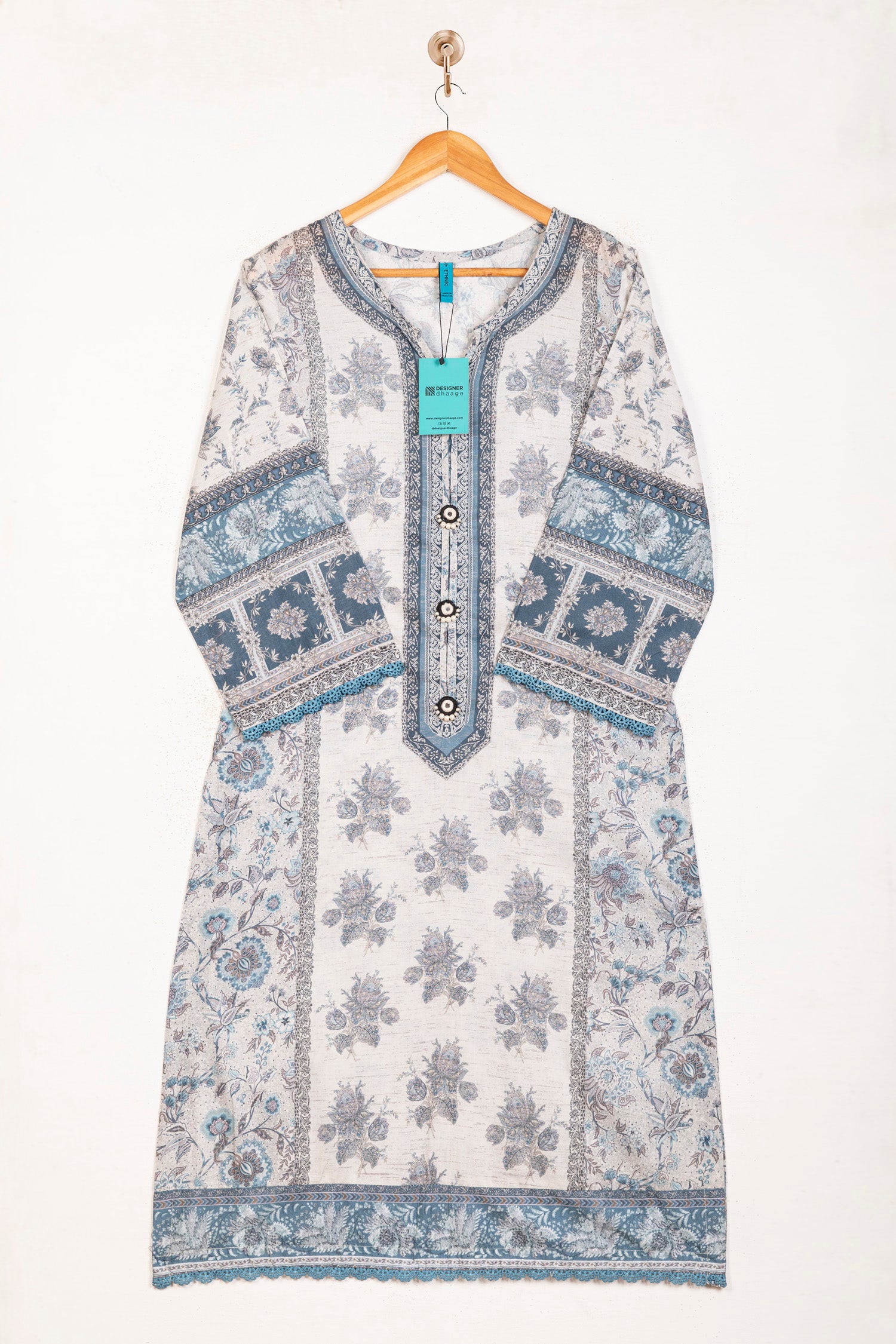 Ethnic Lawn 3 Piece Suit ETH45