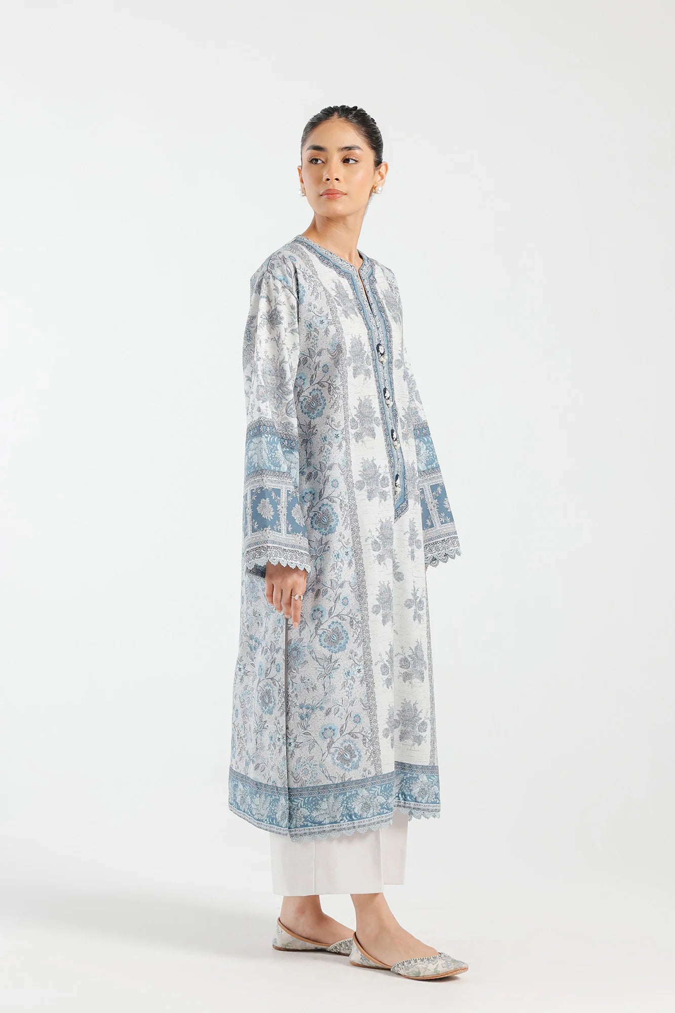 Ethnic Lawn 3 Piece Suit ETH45