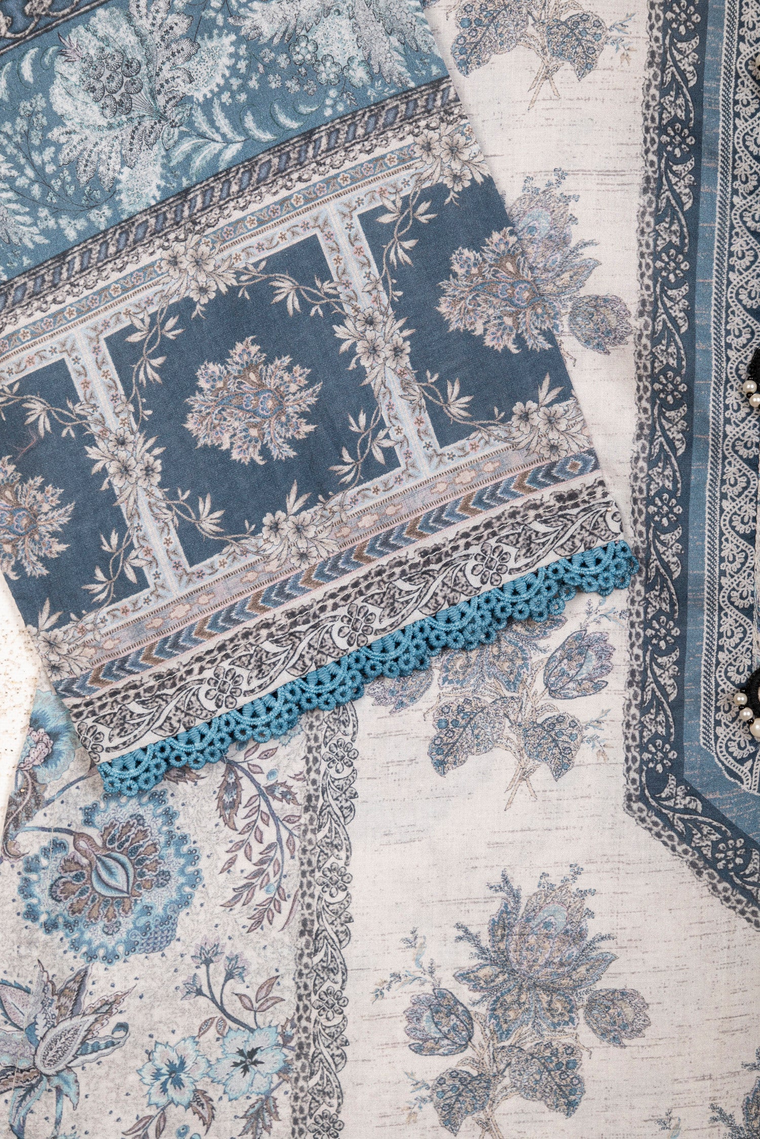 Ethnic Lawn 3 Piece Suit ETH45