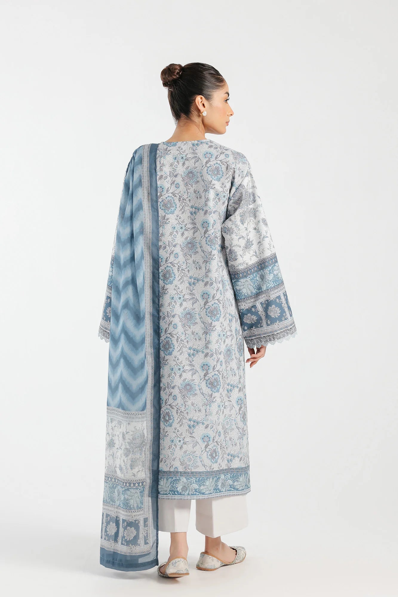 Ethnic Lawn 3 Piece Suit ETH45