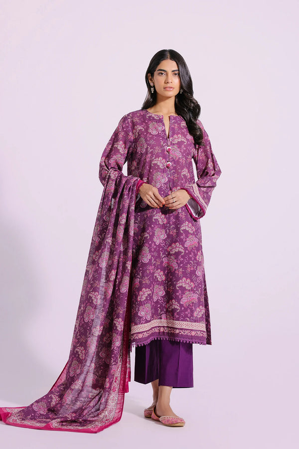 Ethnic Khaddar 3 Piece Suit ETH49