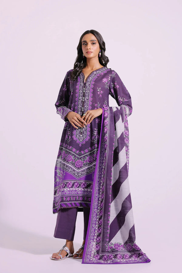 Ethnic Khaddar 3 Piece Suit ETH52