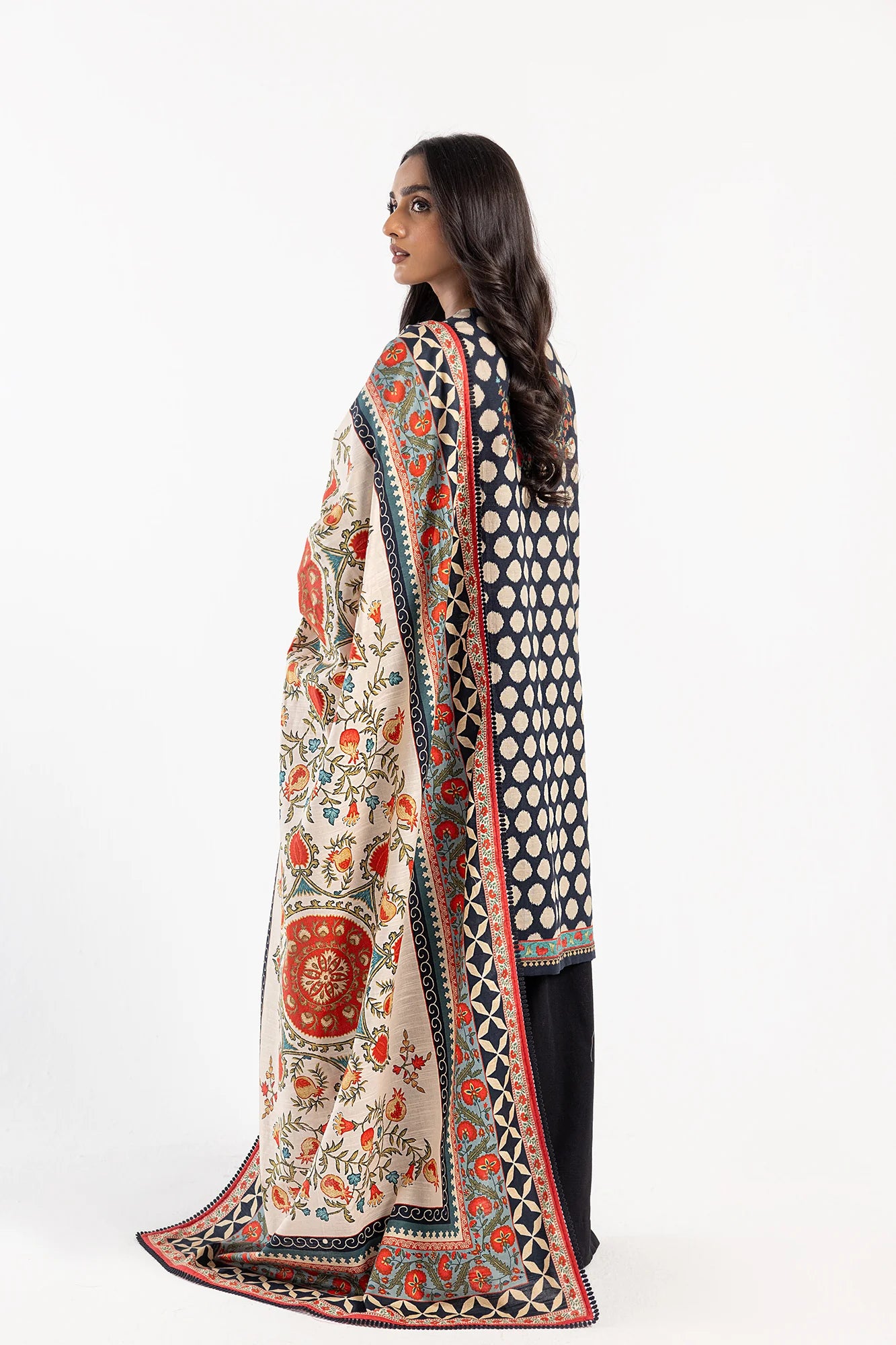 Ethnic Khaddar 3 Piece Suit ETH58