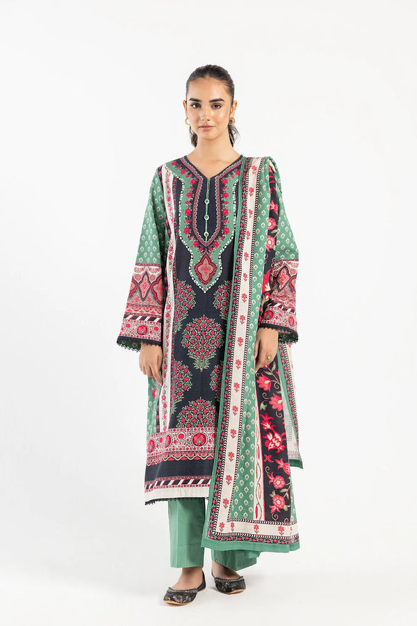 Ethnic Khaddar 3 Piece Suit ETH63