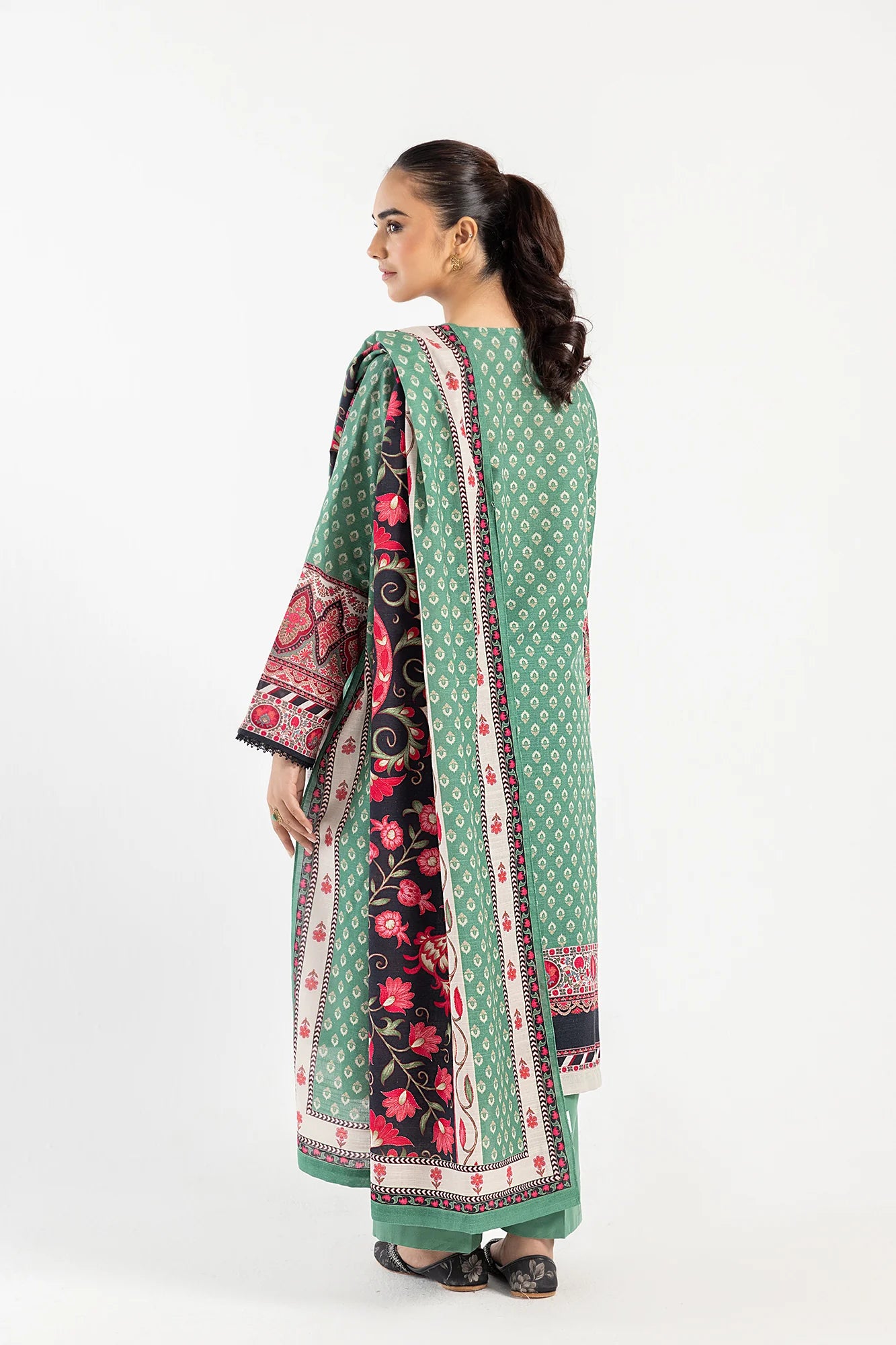 Ethnic Khaddar 3 Piece Suit ETH63