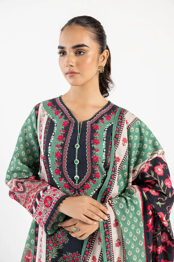Ethnic Khaddar 3 Piece Suit ETH63