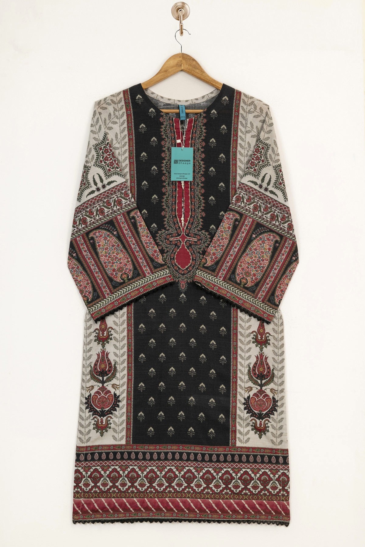 Ethnic Khaddar 3 Piece Suit ETH64