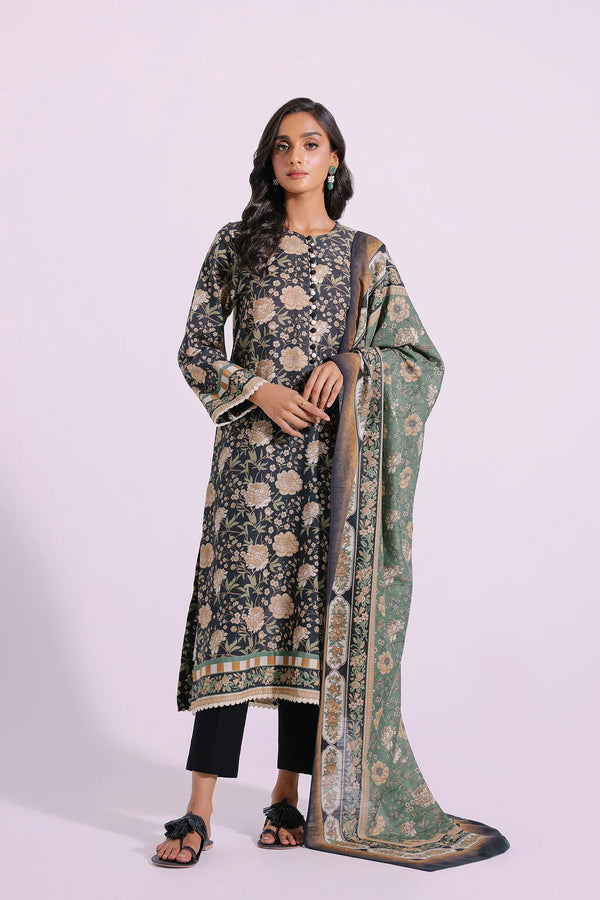 Ethnic Khaddar 3 Piece Suit ETH47
