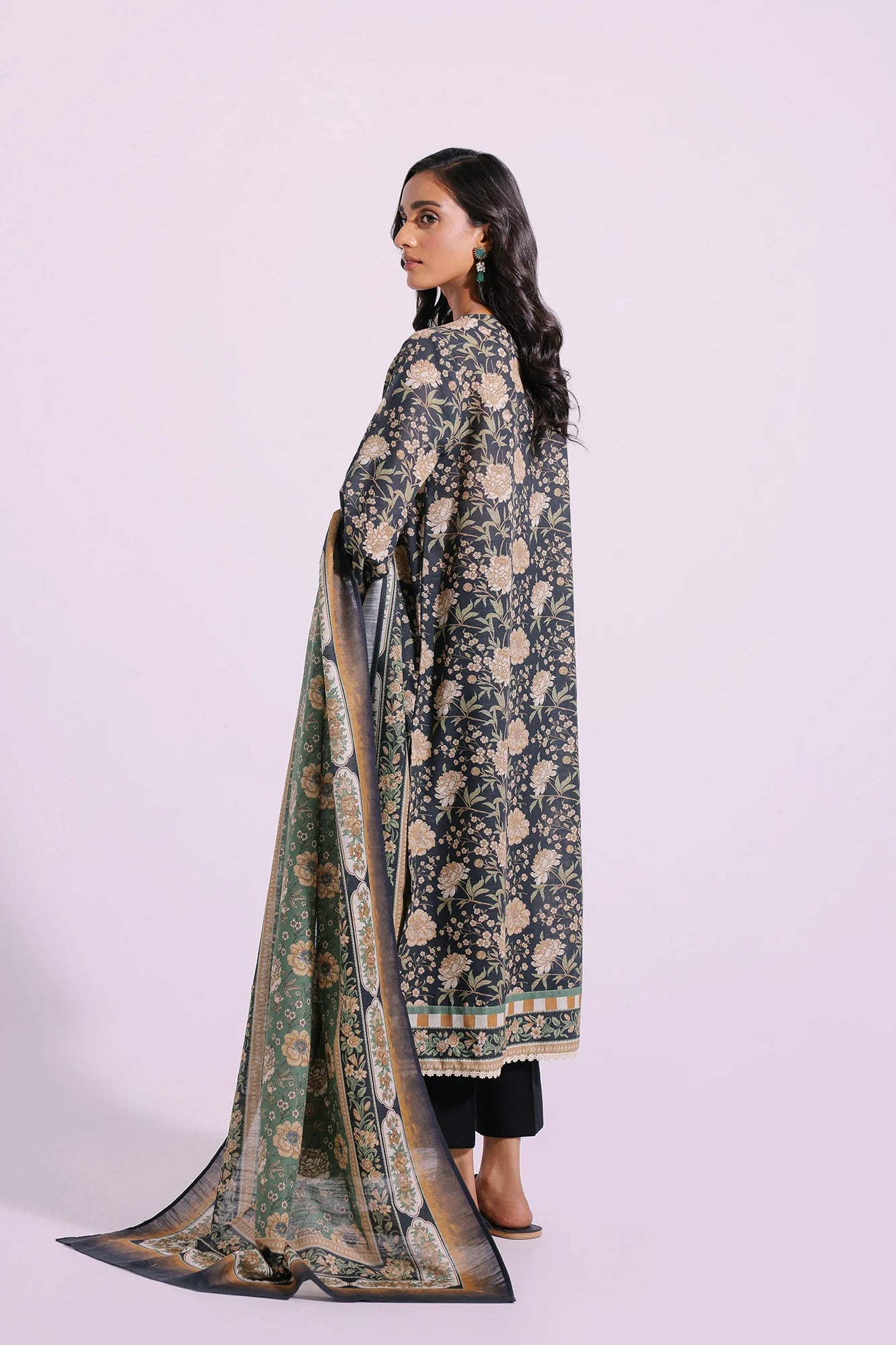 Ethnic Khaddar 3 Piece Suit ETH47