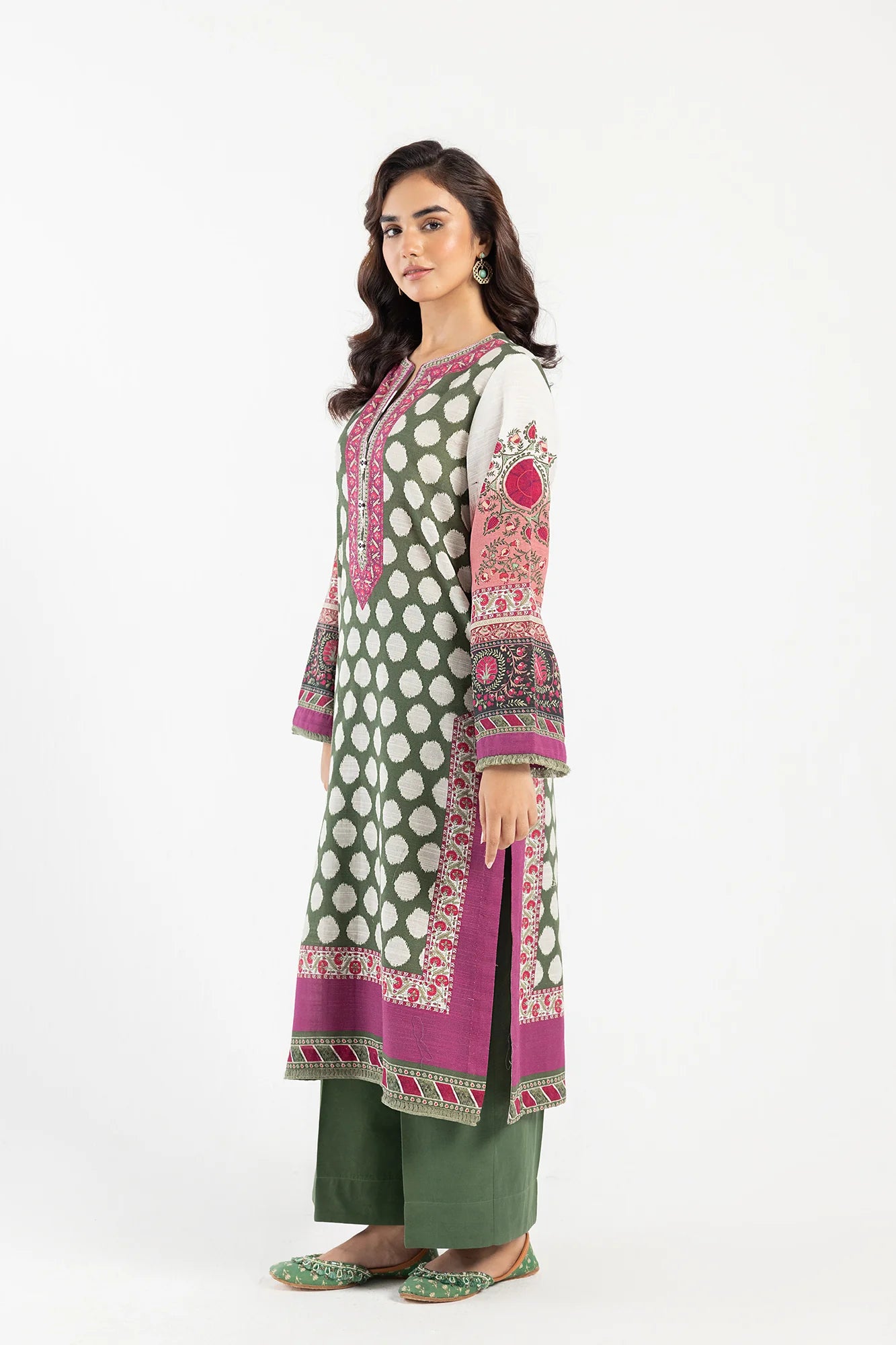 Ethnic Khaddar 3 Piece Suit ETH66
