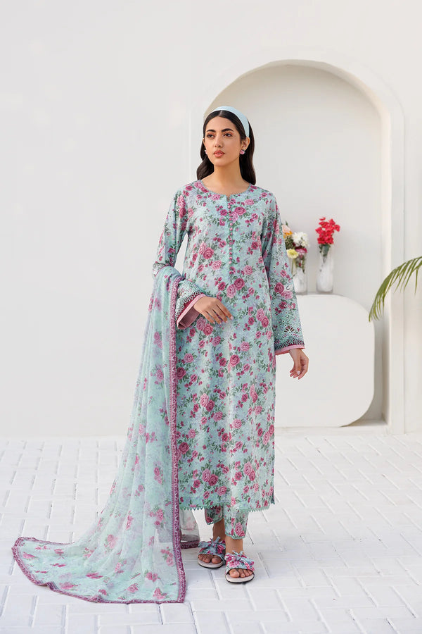 Farasha Lawn Frosty Radiance 3 Piece Suit FAR04