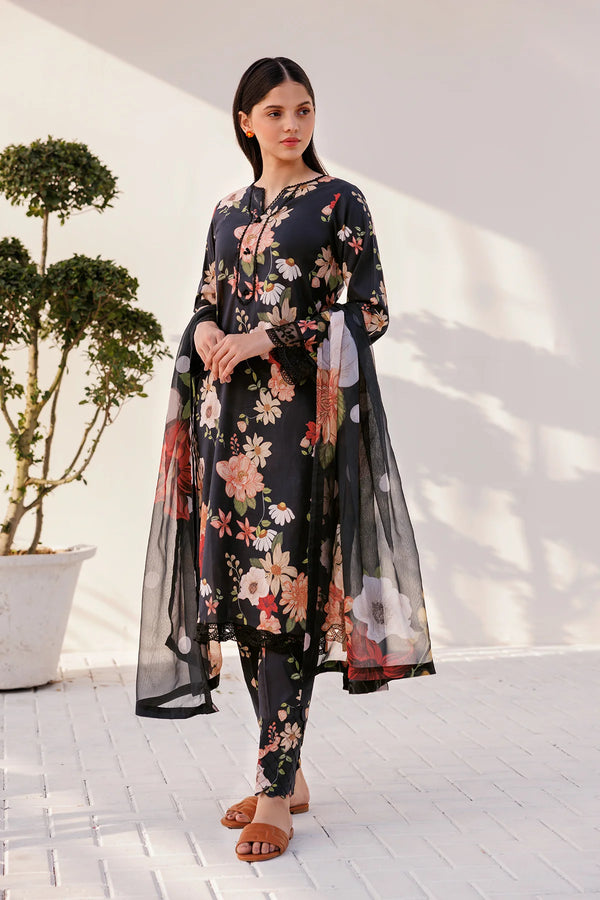 Farasha Lawn Dusky Glint 3 Piece Suit FAR05