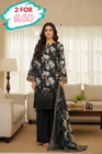 HZ Textiles Chikankari Lawn 3 Piece Suit HZT01
