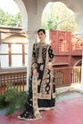 Haseens Anishka Black Wedding Wear Chiffon Suit HAS24