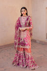 Haseens Nazain Chiffon Wedding Wear Gharara HAS26