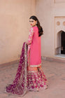 Haseens Nazain Chiffon Wedding Wear Gharara HAS26