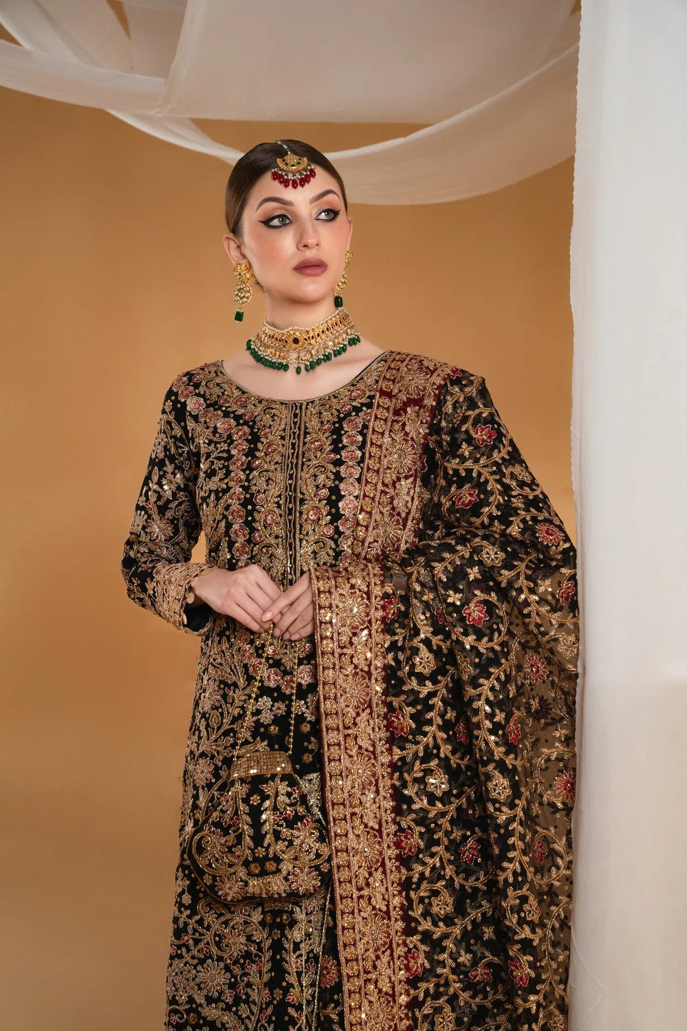 Haseens Suhana Chiffon Wedding Wear HAS27
