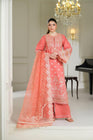 Heeras Embroidered Viscose 3 Piece Suit HEE77