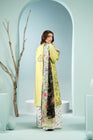 Heeras Embroidered Cambric 3 Piece Suit HEE71