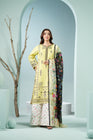Heeras Embroidered Cambric 3 Piece Suit HEE71