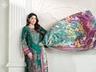 Heeras Embroidered Viscose 3 Piece Suit HEE84