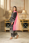 Heeras Embroidered Cambric 3 Piece Suit HEE85