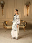 Heeras Embroidered Cambric 3 Piece Farshi Shalwar Suit HEE87