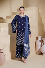 Heeras Embroidered Velvet 3 Piece Suit HEE58