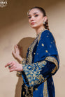 Heeras Embroidered Velvet 3 Piece Suit HEE64