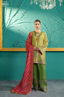Heeras Embroidered Viscose 3 Piece Farshi Shalwar Suit HEE89