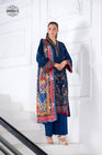 Heeras Embroidered Viscose 3 Piece Suit HEE60