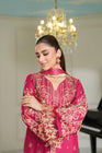 Heeras Embroidered Viscose 3 Piece Suit HEE83