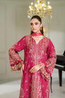 Heeras Embroidered Viscose 3 Piece Suit HEE83