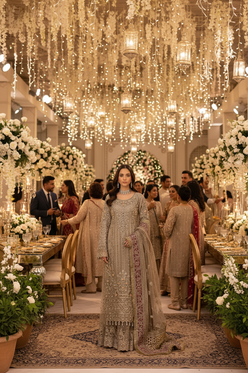 Imrozia Luxury Wedding Wear Sharara IMR251