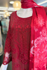 Imrozia Embroidered Cotton 3 Piece Suit IMR272