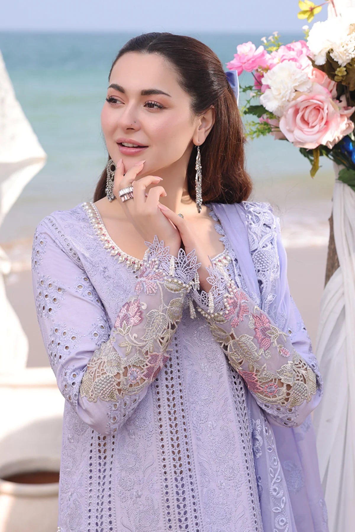 Imrozia Hania Luxury Lawn Feeha IMR223