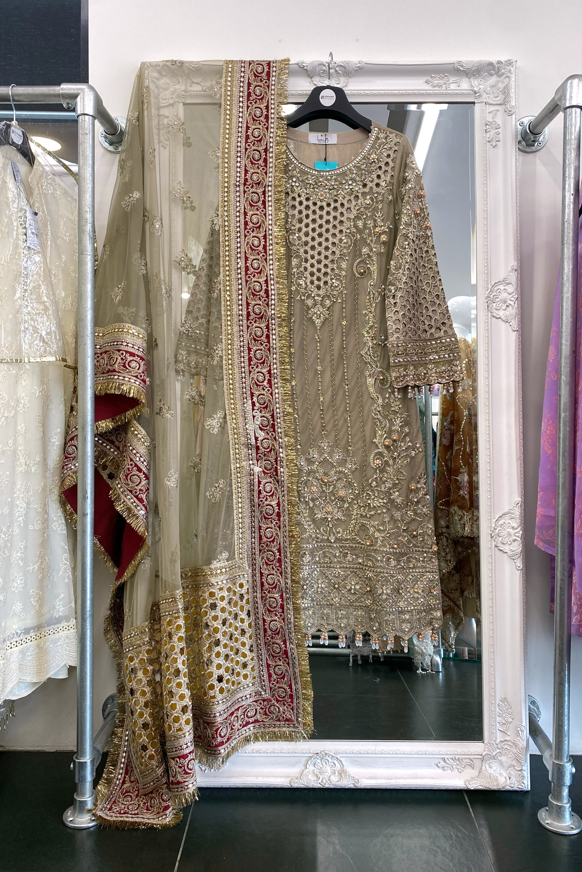 Imrozia Luxury Wedding Wear Sharara IMR251