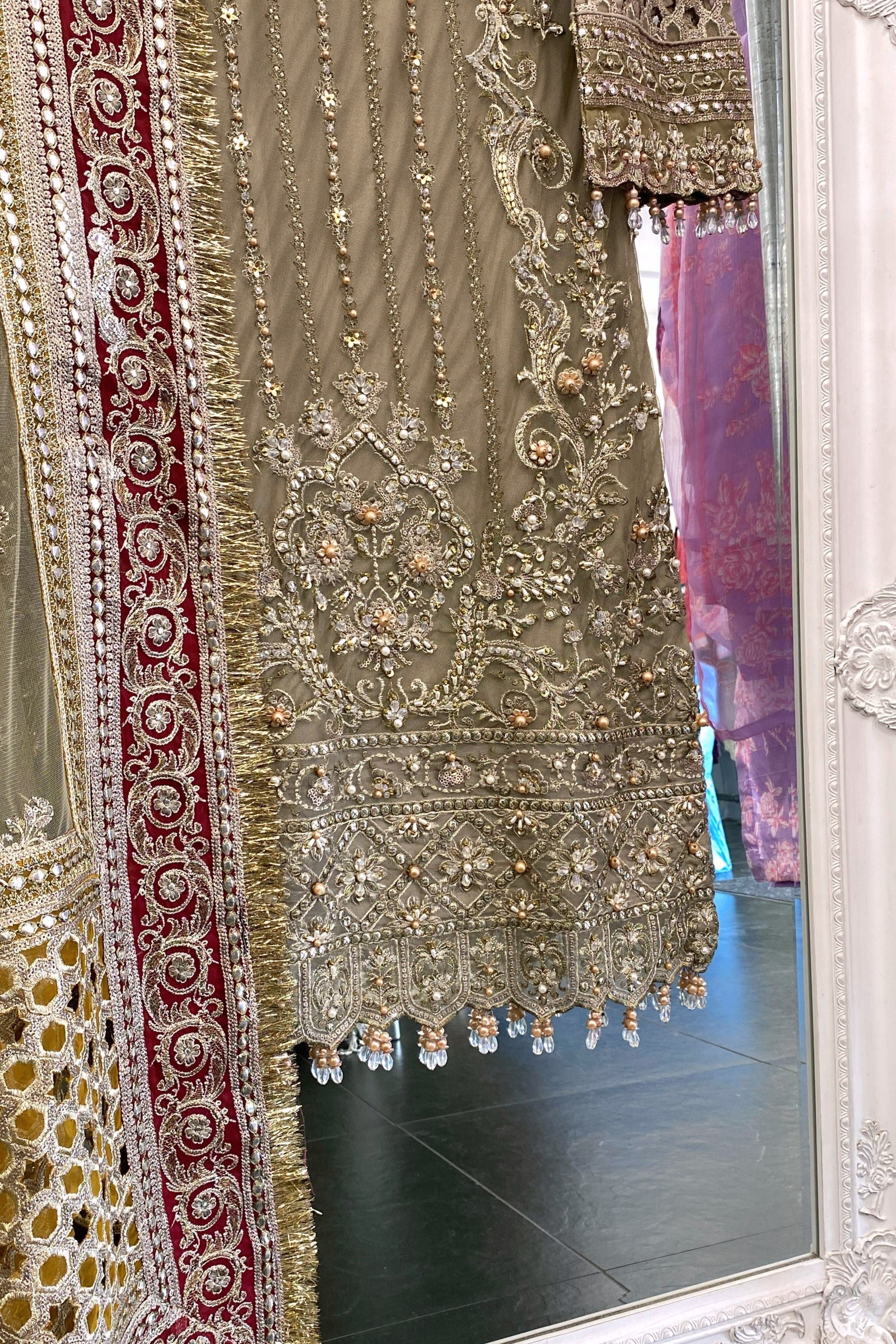 Imrozia Luxury Wedding Wear Sharara IMR251