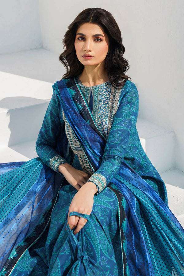 Jazmin Embroidered Lawn 3 Piece Dress JAZ08